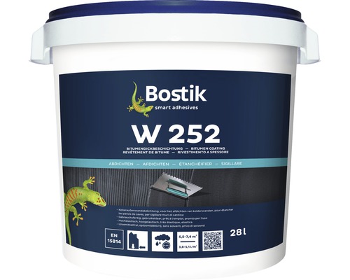 Bostik W 252 Bitumendickbeschichtung 28 L-0