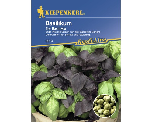 Basilikum 'Try-Basil-Mix' Kiepenkerl Kräutersamen