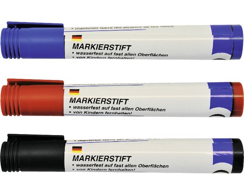 Markierstifte Set 3-tlg