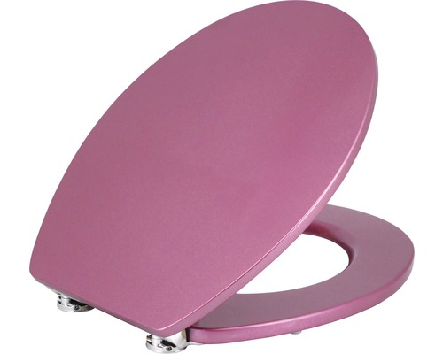 WC-Sitz form & style Metallic rose MDF mit Absenkautomatik-0