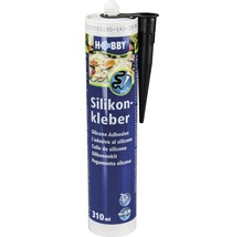 Silikonkleber HOBBY Kartusche 310 ml schwarz-thumb-0