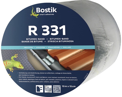 Bostik R 331 Bitumenband Aluminium selbstklebendes Dichtband 10 m x 15 cm