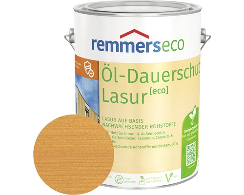 Remmers Eco Ol Dauerschutzlasur Eiche Hell 750 Ml Bei Hornbach Kaufen