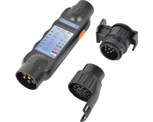 Carpoint Testerkit Anhängerbeleuchtung 7-13 Pin 3in1 inkl. 2 Adapter