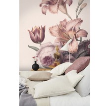 Fototapete Vlies 105401 Soft Blush Rosa Blüten 4-tlg.200 x 280 cm-thumb-1
