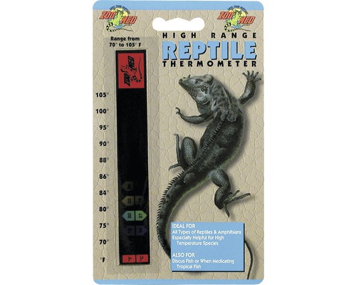 Thermometer ZOO MED High Range Reptile analog-0