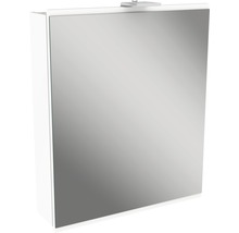 Spiegelschrank FACKELMANN Lima 60 x 15,5 x 73 cm weiß 1-türig LED IP 20-thumb-0
