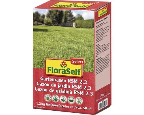 Rasensamen FloraSelf RSM 2.3 1,2 kg 50 m²
