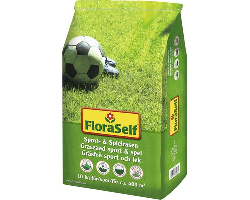 Rasensamen FloraSelf Sport- und Spielrasen 10 kg 400 m²-0