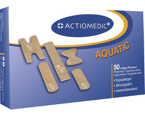 Actiomedic® Aquatic Pflasterset, 50-tlg.