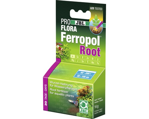 Wurzeldünger JBL Pro Flora Ferropol Root 14 g 30 Tabletten