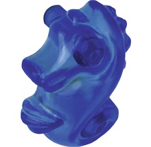 Kinder Möbelknopf Seepferdchen Kunststoff blau Lochabstand 32 mm LxBxH 37/52/27 mm-thumb-0