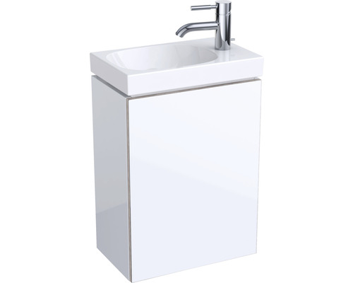 GEBERIT Waschtischunterschrank Acanto 39,6 cm weiß hochglänzend ohne Waschtisch 500607012-0