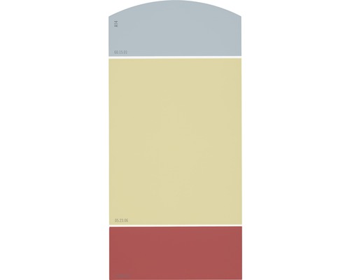 Farbmusterkarte Farbtonkarte A14 Die Farbklassiker - Goldene Zwanziger 21x10 cm-0