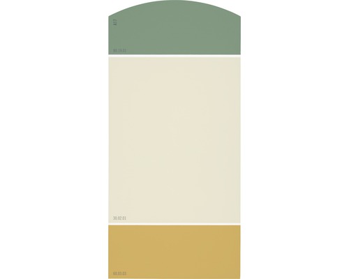 Farbmusterkarte Farbtonkarte A17 Die Farbklassiker - Goldene Zwanziger 21x10 cm-0