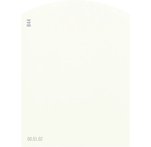 Farbmusterkarte Farbtonkarte B44 Off-White Farbwelt gelb 9,5x7 cm-thumb-0