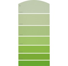 Farbmusterkarte Farbtonkarte G17 Farbwelt grün 21x10 cm-thumb-0