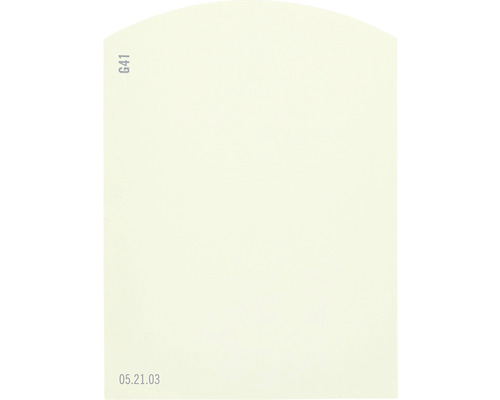 Farbmusterkarte Farbtonkarte G41 Off-White Farbwelt grün 9,5x7 cm-0
