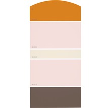 Farbmusterkarte Farbtonkarte J17 Farben für Körper, Geist & Seele - anregend & aufbauend 21x10 cm-thumb-0