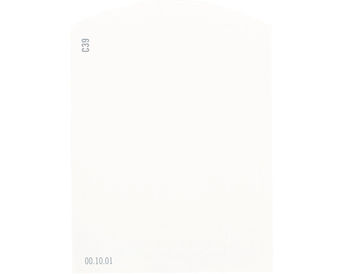 Farbmusterkarte Farbtonkarte C39 Off-White Farbwelt orange 9,5x7 cm-0