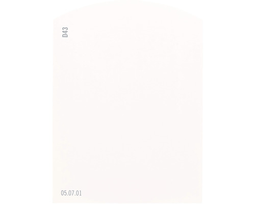 Farbmusterkarte Farbtonkarte D43 Off-White Farbwelt rot 9,5x7 cm-0