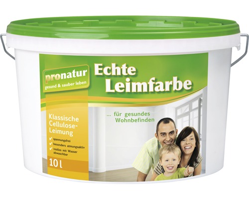 pronatur Echte Leimfarbe naturweiß 10 l
