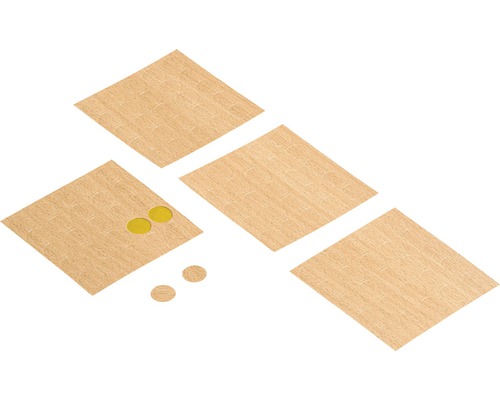 Möbelpflaster Buche Ø 14 mm, zum Verdecken von Bohrlöchern oder Kratzern-0