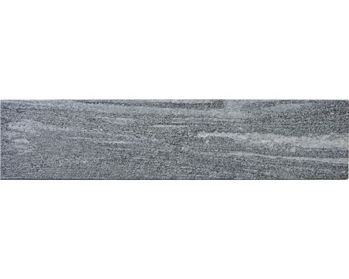 FLAIRSTONE Mauerabdeckplatte Endstück Gneis Arctic grau 115 x 27 x 3 cm