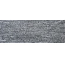 FLAIRSTONE Poolumrandung Beckenrandstein Arctic Gneis Element gerade grau 1 Längsseite gerundet 115 x 35 x 3 cm-thumb-0