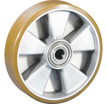 Tarrox Schwerlast-Rad mit Aluminiumfelge und PU-Lauffläche, bis 850 kg, 200x50x25 mm-thumb-0