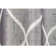 Vorhang mit Gardinenband Alea grau 140x255 cm-thumb-1