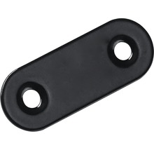 Verbindungsblech schwarz 40 mm, 50 St.-thumb-0
