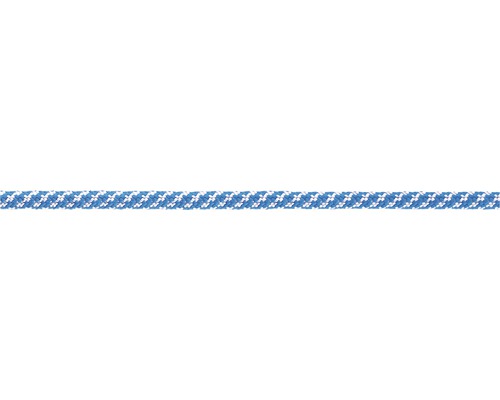 Softleinen Polyester Ø 12 mm hellblau-weiss Meterware-0