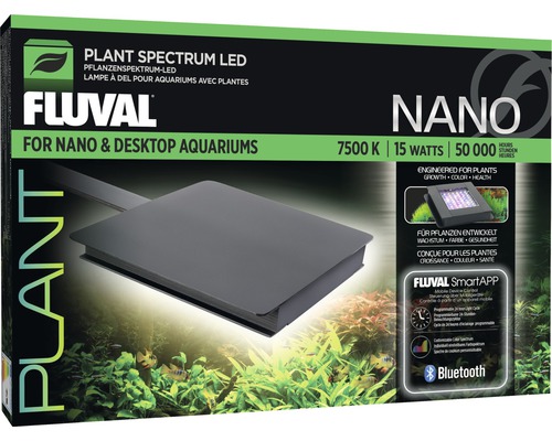 Aquariumbeleuchtung Fluval Nano Plant LED steuerbar über APP 15 W-0