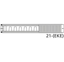 Austausch-Heizkörper Rotheigner 4-fach Typ EKE 550x400 mm mit Anbohrkonsolen-thumb-2