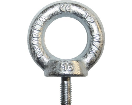 Ringschraube (ähnl. DIN 580) M16 galv. verzinkt, 5 Stück