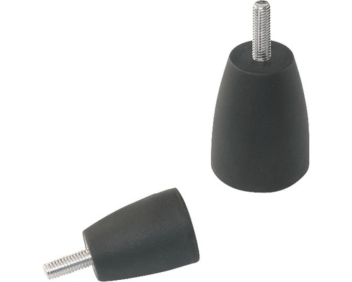 Zylinderknopfschrauben Ø 43 M10x15 mm schwarz, 5 Stück-0