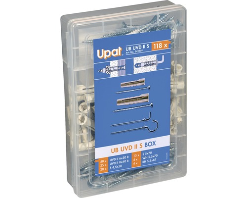 Upat Sortimentsbox Spreizdübel UB UVD II S BOX-0
