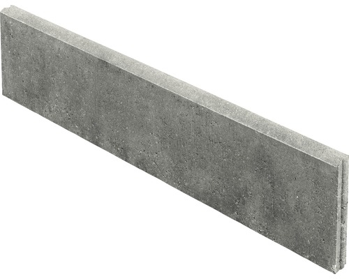 Rasenbordstein grau 100 x 30 x 5 cm