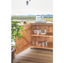 Gartenschrank/Outdoorküche Sideboard 2 Türen Typ 543 120 x 58 x 92 cm Douglasie-thumb-2
