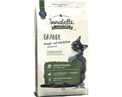 Katzenfutter trocken Sanabelle Grande Knorpel- und Gelenkschutz 2 kg