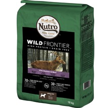 Hundefutter trocken Nutro Wild Frontier Adult Getreidefrei Hirsch & Rind 10 kg-thumb-0