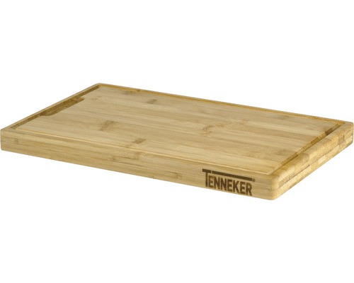 Tenneker® Schneidebrett Bambusholz 40 x 25 x 3 cm-0