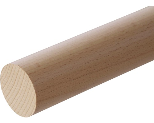 Buche Handläufe  lackiert im D:40mm Treppenhandlauf Geländer Holz Wunschlänge 