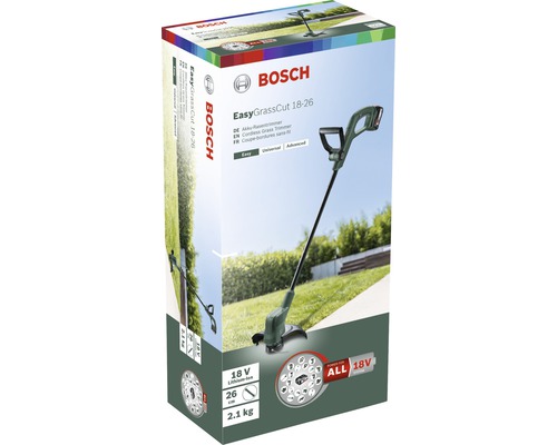 Bosch EasyGrassCut 18-26 Akku-Rasentrimmer kabellos 26cm Ø Rasenpflege 