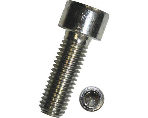 Zylinderschraube m.Innensechskant 4 x 10 mm, galv.verzinkt, DIN 912, 500 Stück