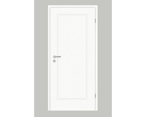 Zimmertür Pertura Mila 01 Weißlack (ähnlich RAL 9010) 86,0x198,5 cm Rechts