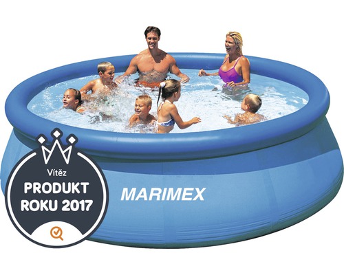 Aufstellpool Tampa Ø 366 H 91 cm blau