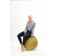 Sitzball Sitting Ball Felt senf Ø 65 cm-thumb-3