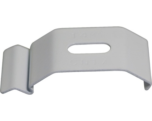 Deckenclip aus Aluminium 89 & 127 mm weiß